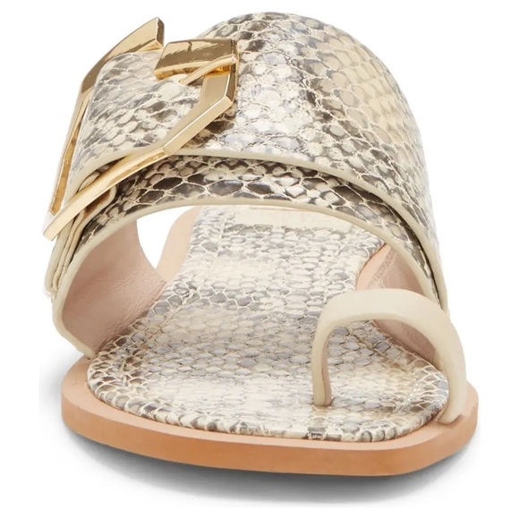 NEW Louise Et Cie Altan Snake Toe-Loop Sandal 9.5 - Picture 2 of 8